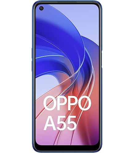 Oppo A55 (Starry Black, 4GB RAM, 64GB Storage) with No Cost EMI
