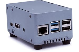 KKSB CASES KKSB Rock 4 SE Boîtier | Boîtier de dissipateur Thermique en aluminium | Espace pour Radxa Rock SSD ou Hat