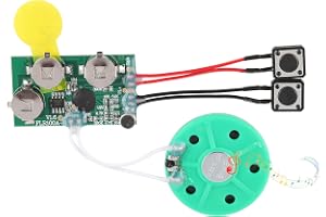 Ominspelningsbar ljudchip modul, gör-det-själv gratulationskort chip, 120 sekunder musik ljud röstinspelning spelare chip modul för gör-det-själv-kort/leksaker