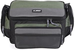 WATERALONE Multifunktionale Angeltasche Outdoor-Umhängetaschen Mit Schultergurt, Zweifarbige wasserdichte Angeltasche Reisetasche, Perfekt Zum Kajakfahren, Bootfahren, Angeln, Rafting, Camping