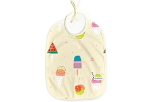Nombear ® Baberos Bebe Impermeables - Baberos Impermeables para Bebés de 6 a 12 Meses, Babete Impermeável Bebe, Babero para Comida de Bebé, Delantal para Bebé, Paquete de 1