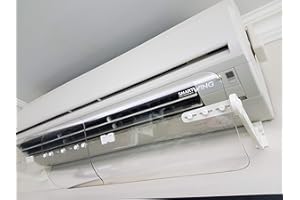 SMARTWING Deflector de aire acondicionado extensible y ajustable Control de flujo de aire Accesorios para aire acondicionado