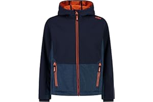 CMP Giacca Da Bambino In Softshell Con Cappuccio Fisso Jacket Unisex - Bambini e ragazzi