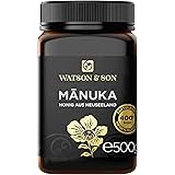 Watson & Son Manuka Honig MGO 400+ 500g | Premium Qualität aus Neuseeland