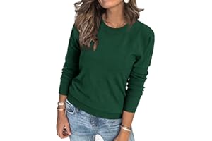 Arach&Cloz Womens Jumpers UK Short Long Sleeve Crew Neck Ladies Knitted Tops Casual Dressy Sweater