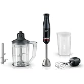 Bosch Serie 4 El Blenderi ErgoMaster, 1000 W, Siyah Antrasit, Metal, 4 Kanatlı MSM4B654