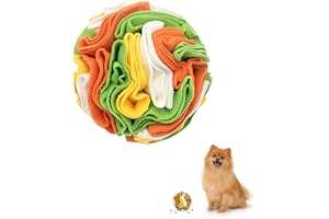 JODSEN Alfombra Olfato Perros,Bola de Rapé para Perros,Snuffle Mat,Pelota de Juguete Interactiva para Perros Alfombrilla de Alimentación,Mascotas Alivio del Estrés para Comer Lento Perros Pequeños Medianos