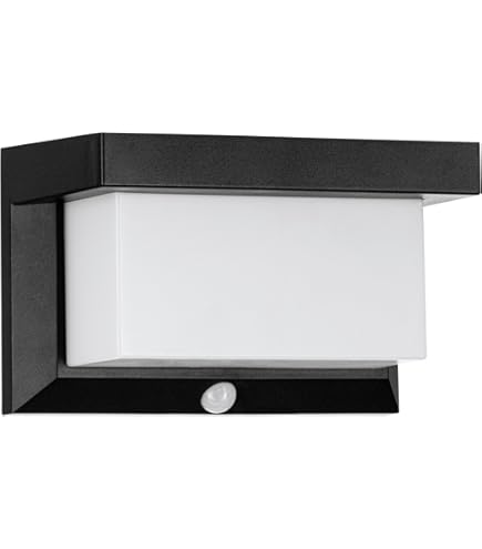 Ledvion Applique Solar moderne à énergie solaire avec détecteur de