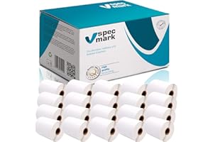 specmark 20 Rotoli di etichette compatibili con DYMO S0904980 104mm x 159mm S0904980 220 Pezzo compatibile con tutte le stampanti di etichette LabelWriter 4XL, LW 4XL