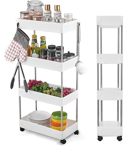 3 Cassette Impilabili In Legno Massello Inter Link - Organizzatore Con Ruote Per Frutta E Verdura - Foto 2