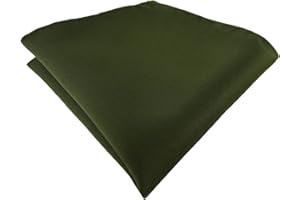 TigerTie Satin Einstecktuch einfarbig Uni - Tuch Polyester - Größe 26 x 26 cm