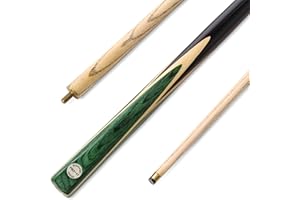 PRO147 WINDSER 57 Inch 2 Piece Centre Joint Ash Snooker Pool Cue with 9.5mm Tip