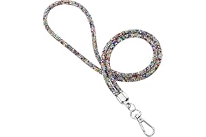 Soleebee Cadena para teléfono móvil universal para colgar, correa para teléfono móvil con brillantes brillantes, cadena para mujer, cordón para colgar compatible con cualquier smartphone