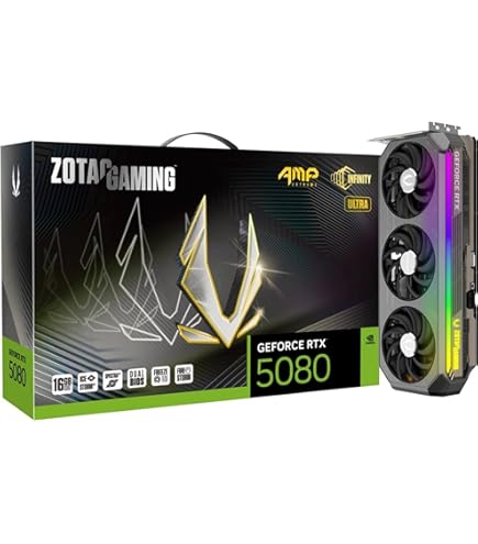 VGA ZOTAC GeForce® RTX 4080 SUPER 16GB AMP : Amazon.pl: Elektronika