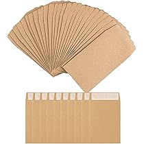 300 Buste In Carta Kraft 10x6 Cm - Per Semi, Francobolli, Piccoli Oggetti, Fai Da Te - Foto 14
