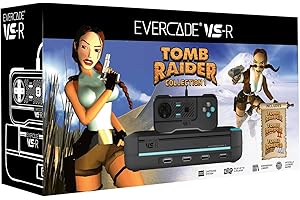 Blaze Evercade VS-R - Console + 1 Manettes + Cartouche incluse Giga Cart Tomb Raider Collection 1