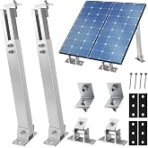 Royouzi Solar Panel Bracket, 1 Pair Panel Bracket | Solar Aluminium Floor with Adjustable Angle of 15&deg;-30&deg;, Suitable for Boat