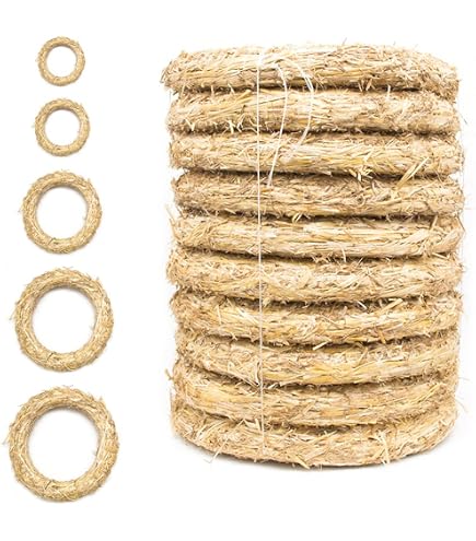 Lot De 4 Cadres De Couronne En Bois - Diamètre 29 Cm - Trous Pré-percés - Pour DIY, Décorations De Saison, Mariage Et Décoration Murale Lot De 4 Cadres De Couronne En Bois - Diamètre 29 Cm - Trous Pré-percés - Pour DIY, Décorations De Saison, Mariage Et Décoration Murale