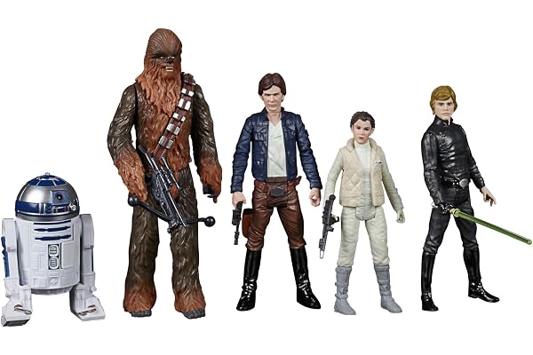 Star Wars – Edition Collector – Pack de 5 Figurines articulées Alliance Rebelle - 9,5 cm