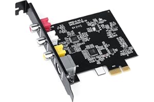 DigitPro PCIE Video Capture Card, PCIE Video Capture Board, HDMI Capture Card for Streaming and Video Gaming, Pass-Through with Ultra-Low Latency on Windows 8, 10, 11 and Linux Systems