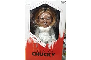 MEZCO Child's Play Seed of Chucky MDS Mega Scale 15 inch Talking Tiffany Doll, White, One Size