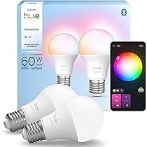 Philips Hue White E27 Filament A60 550 lm, sıcak beyaz ışık