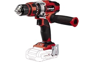 Einhell Wkrętarka akumulatorowa TE-CD 18/48 Li-i-Solo Power X-Change (z funkcją udaru, Li-ion, 18V, 23 poziomy momentu obr., 2-bieg. przekładnia, elektronika prędkości, bez akumulatora i ładowarki)