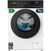 Cecotec Washing Machine 7 kg Front Load Bolero Dresscode 7150 Inverter A. 1400 RPM, 12 Programs, Low Consumption, Inverter Pl