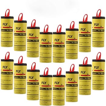 Ram® 20 x Pesticide Free Fly Paper, Sticky Fly Catchers Set for Indoor or Greenhouse - View 7