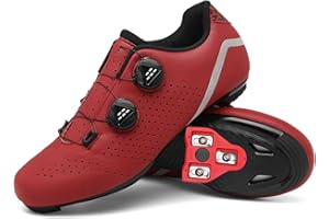 JiuQing Scarpe da Ciclismo Uomo Donna Scarpe da Mountain Bike da Strada Traspiranti Comode Compatibili con Le Tacchette Peloton Delta