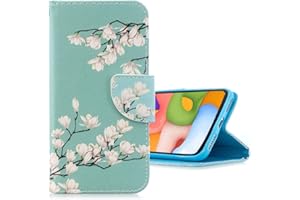 COTDINFOR Case for Huawei P30 Lite Phone Case Wallet Cool Creative Art Painted PU Leather Magnetic Clasp Card Holder Flip Folio Protective Cover for Huawei P30 Lite Case Gardenia HX-CH3.