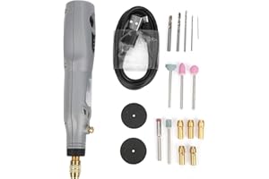 FAFEICY Mini wiertarka, bezprzewodowe narzędzie obrotowe, szlifierka elektryczna 12W 15000r/min, przenośna mini wiertarka elektryczna, długopis do szlifowania drewna, mini grawerowanie długopis do rzeźbienia w drewnie do polerowania rzeźb w drewnie