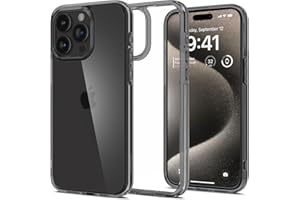 Spigen Etui na telefon komórkowy iPhone 15 Pro Max Ultra Hybrid [Anti-Yellowing] Case etui na telefon komórkowy etui ochronne przezroczyste cienkie cienkie - Space Crystal
