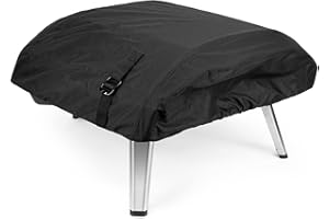 Onlyfire Housse de Four à Pizza pour Ooni Koda 16, Bache de Protection Imperméable, Accessoires Four à Pizza Extérieur, Noir