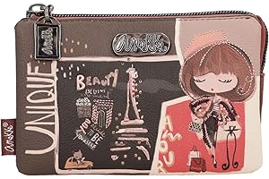 ANEKKE Monedero 3 Compartimentos Mademoiselle