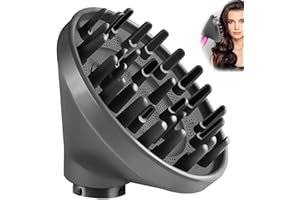 DianSung Dyfuzor nakładki do Dyson Airwrap Styler HS05 HS03 HS01, przekształcalne do Airwrap Styler w suszarkę do włosów, dysza dyfuzora, nasadka do suszarki do włosów