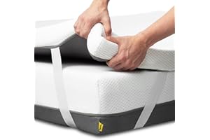 Ferlex Topper Viscoelástico 135x190 cm | 100% viscoelástica | Grosor 7CM | Fabricado en España | Sobrecolchón Transpirable y desenfundable