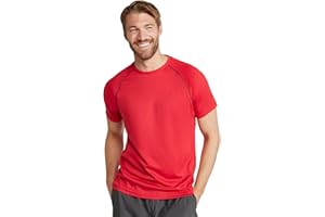 Mountain Warehouse Endurance Men's T-Shirt – Breathable Tee, UPF50 Protection, Lightweight, Quick Drying Top for Gym, Travelling, Running, Hiking