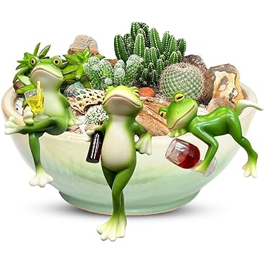 Cldaisy Künstliche Baumstümpfe - 3er Set Mini Gartenfiguren Für Terrarien & Feengärten