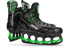 GRAF T-BLADE tblade Schlittschuhe GRAF Ultra G875 Green Edition Ultraleicht mit t-Blade Kufensystem. Freestyle Schlittschuh
