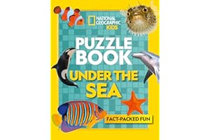 Puzzle Book Under the Sea: Brain-tickling quizzes, sudokus, crosswords and wordsearches (National Geographic Kids)