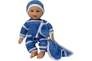 THE NEW YORK DOLL COLLECTION 11 pollici / 28 cm Morbido Corpo Bambola nel Regalo Scatola - 11 pollici / 28 cm Bambino Bambola (Ragazzo)