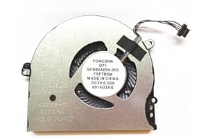 Fleshy Leaf CPU-Lüfter Ersatz für HP Pavilion 15-CC 15-CK 14-BK 14-BP 15-CC700 15-CC708tx 15-CC715TX 15-CC710TX 14-BKXXX 15-CKXXX 14-BPXX Serie NFB80A05H-003 TP. N-Q191 927918-001