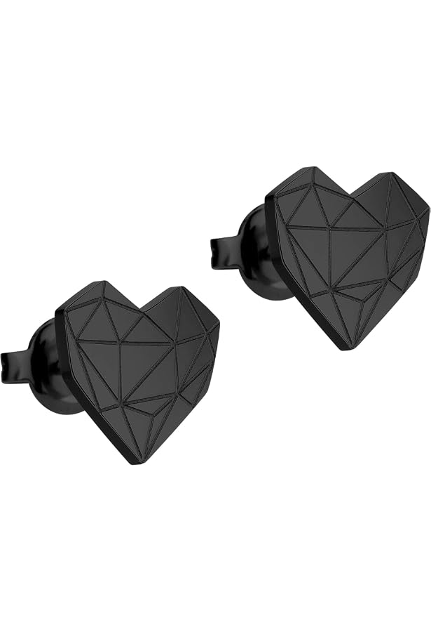 Boucles D'oreille En Acier Inoxydable Mat Liebeskind Berlin - Modèle LJ-0055-E-07 - Taille 7 Mm