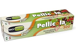 GIO'STYLE Giostyle Pellicola Alimentare, Rotolo 300mt