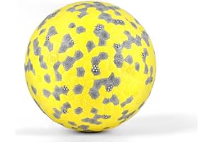 FONPOO Pelota Perro Super Stretch, Juguete Antiestres Perro Juego, Juguete Interactivo Perro de Diseño Creativo, Regalo Perro para Perros Pequeños y Medianos (Gelb)