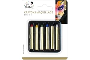 P'TIT CLOWN P' tit Clown 90470 matita trucco – Blister di 6 – 1,6 g – Multicolore
