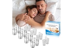 PVFH8F Schnarchstopper, Anti Schnarch Nasenspreizer, gegen Schnarchen Verhindern Nasenklammer Schnarchen Stopper Nase Dilator Anti Snoring, Besser schlafen, Besser atmen [2 Stile 4 Größen]