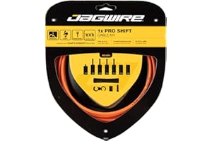 Jagwire Pro Cables y Fundas, Unisex Adulto, Naranja, Talla única