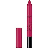 Bourjois, Rossetto Matita Velvet the pencil, Formula 2in1 Finish Opaco a Lunga Durata, 013 Framboise Griffée, 3 g